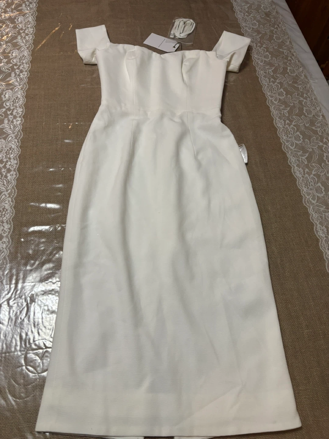 Dress The Population White Dress