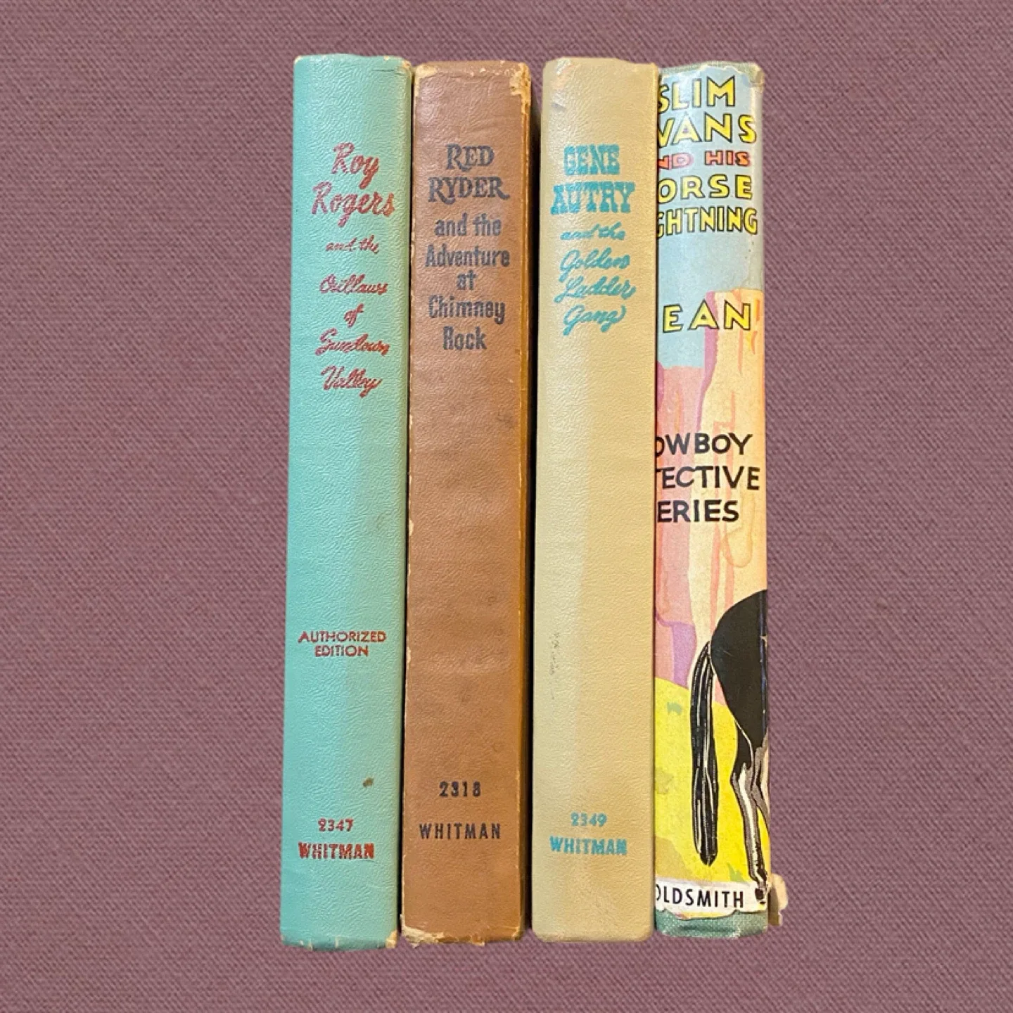 Vintage Cowboy Western Books image indicator(2)