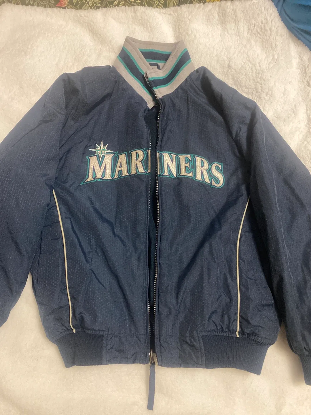 Majestic Mariners MLB Authentic Collection Jacket - Size L
