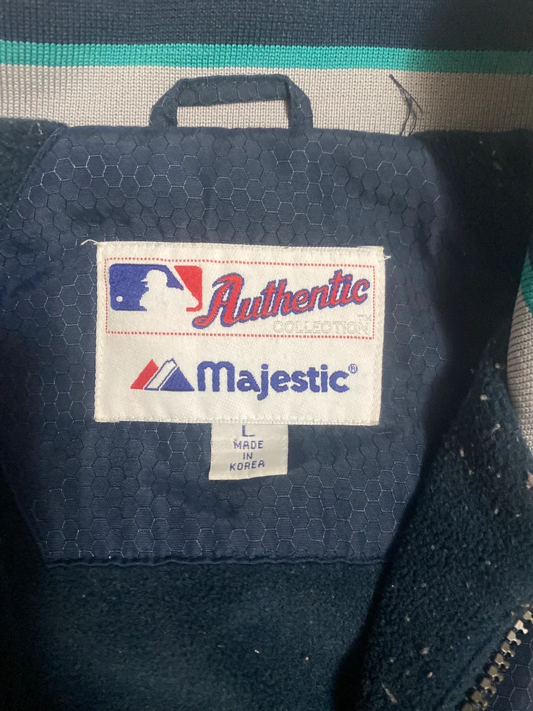 Majestic Mariners MLB Authentic Collection Jacket - Size L image indicator(2)