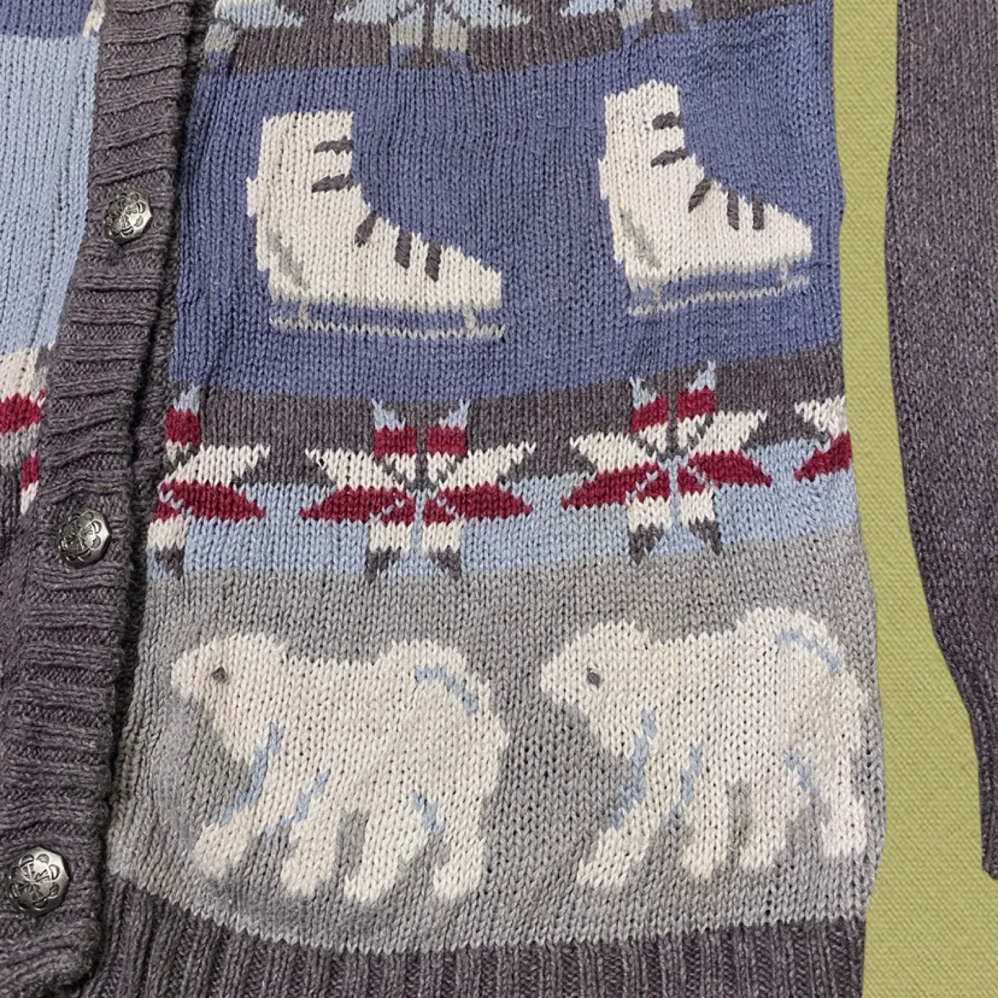 Vintage Northern Reflections Winter Knit Sweater (large) image indicator(5)