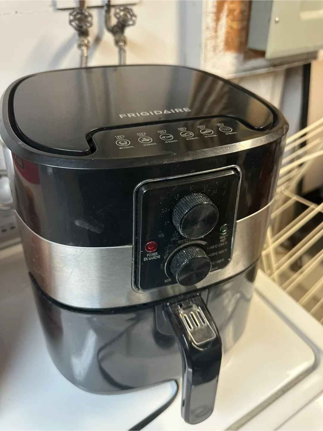Frigidaire Air Fryer - Black & Silver