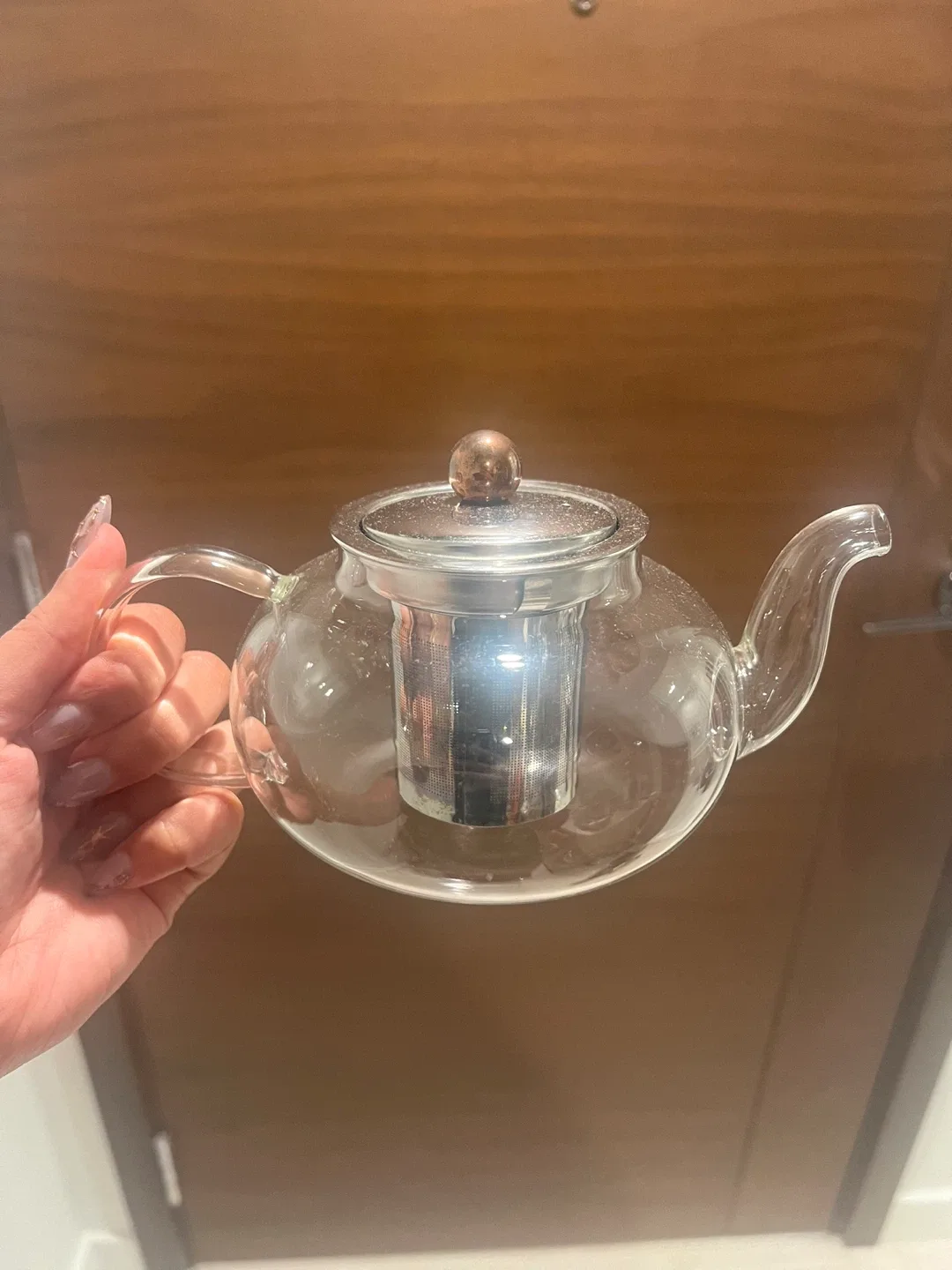 Glass Teapot with Filter thumbnail
