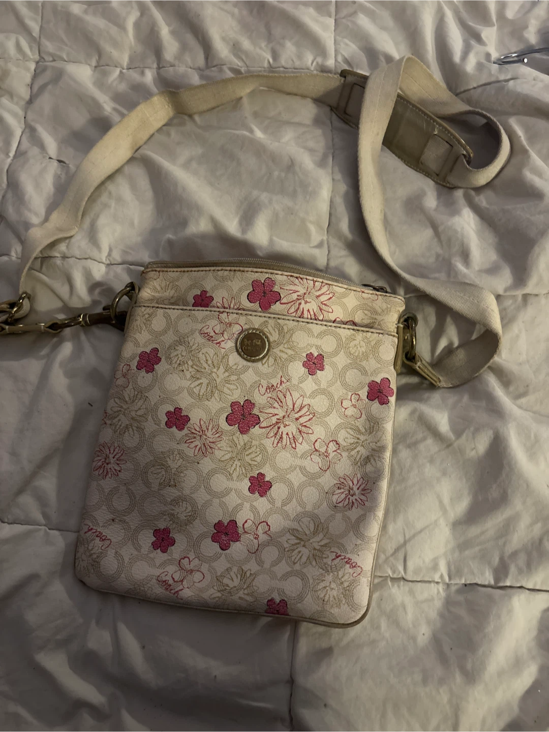 Coach Floral Crossbody Bag