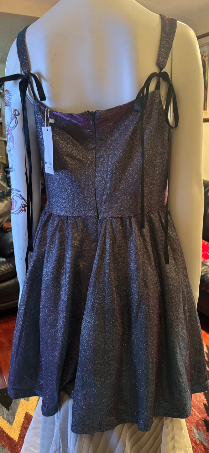 Berylove Iridescent Party Dress - Size L - photo 2