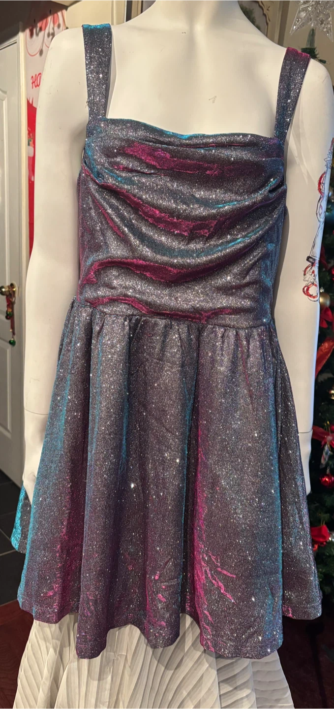 Berylove Iridescent Party Dress - Size L