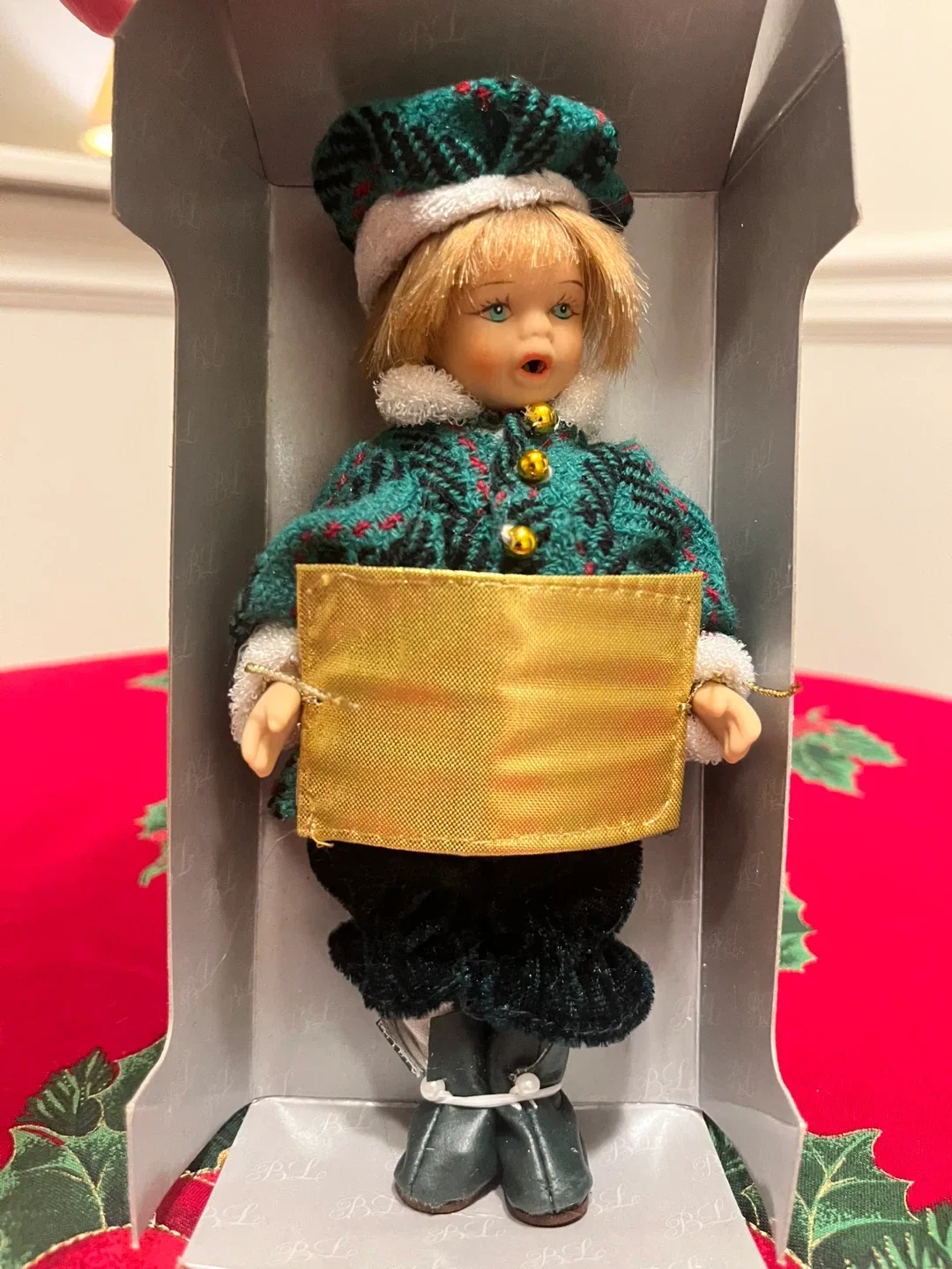 Barbara Lee Petite Porcelain Doll - Zachary