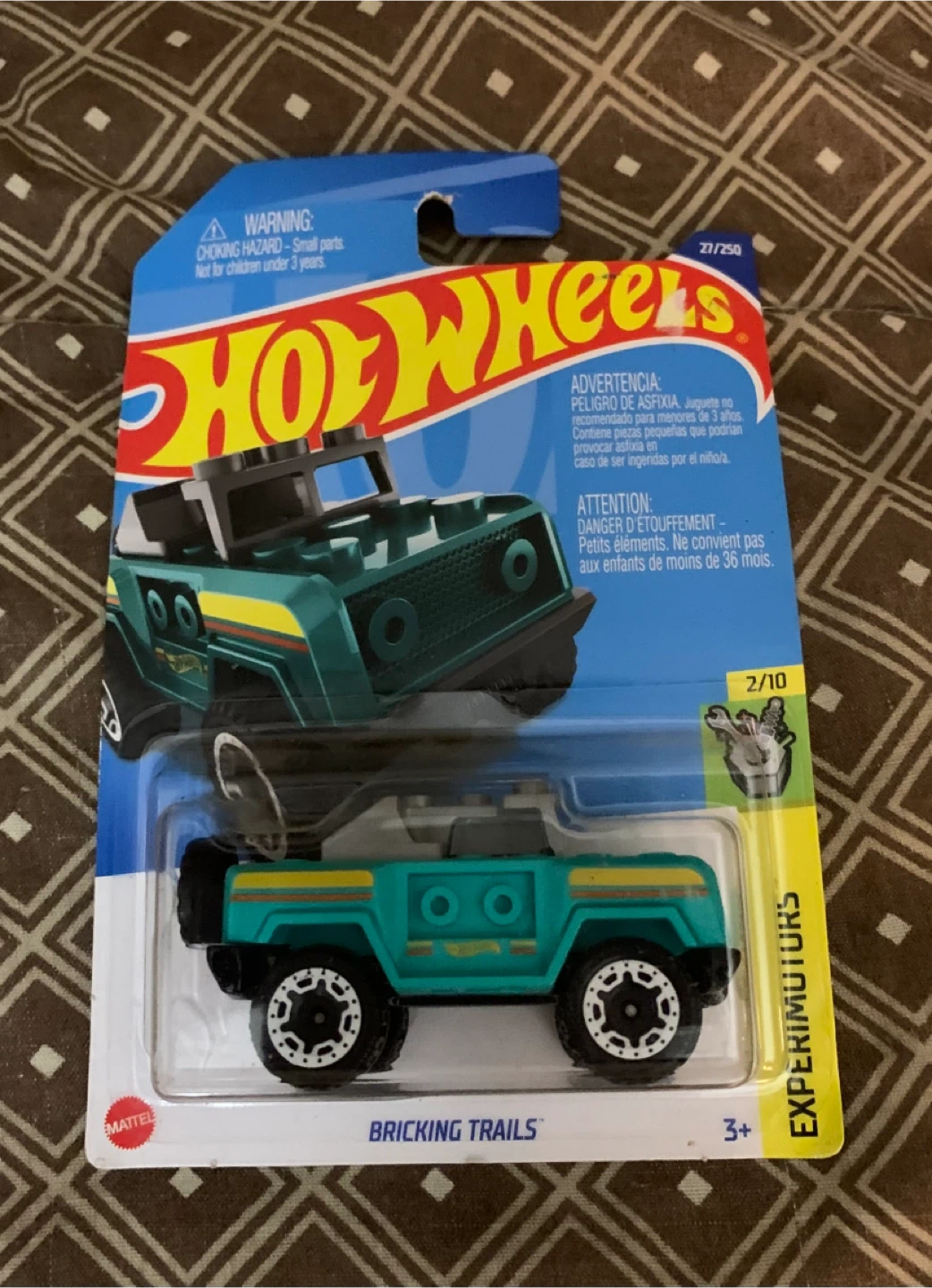 Hot Wheels -Bricking Trails - Brand New in Packaging!