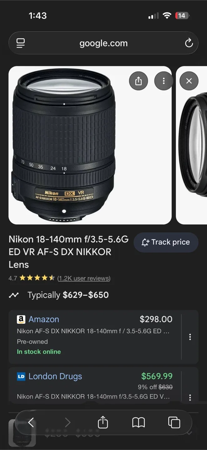 Nikon D5200 DSLR Camera with 18-140mm Lens image indicator(9)