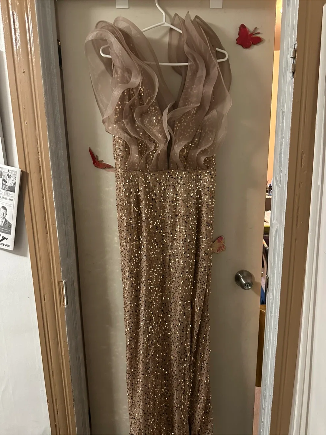 Sequin Gown