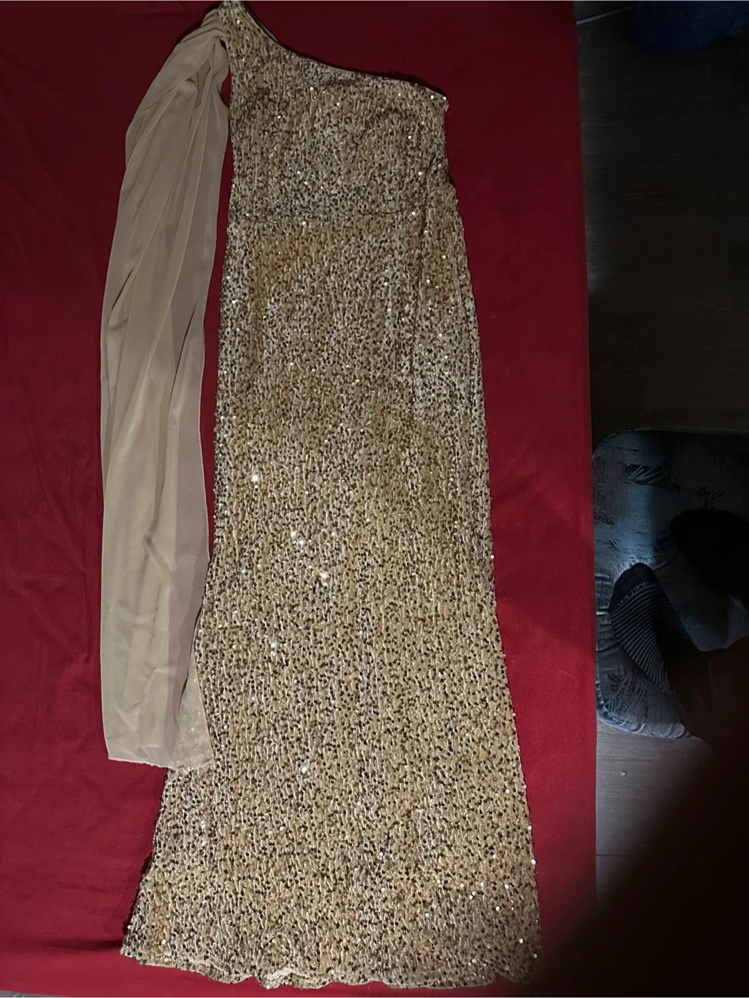Sequin Gown - Gold
