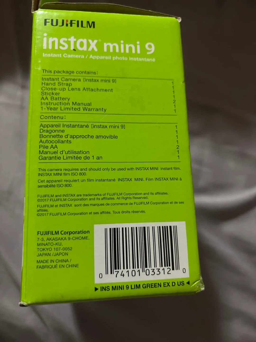 Fujifilm Instax Mini 9 - Lime Green image indicator(3)