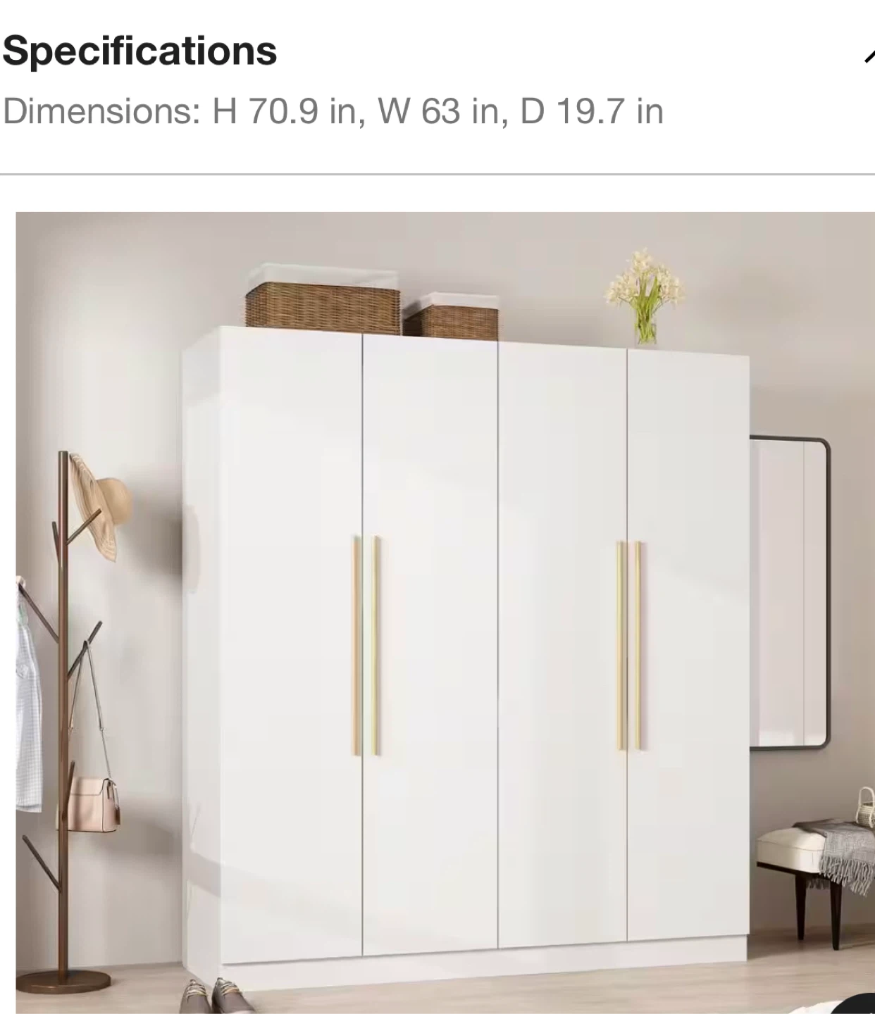 White Wardrobe - photo 4