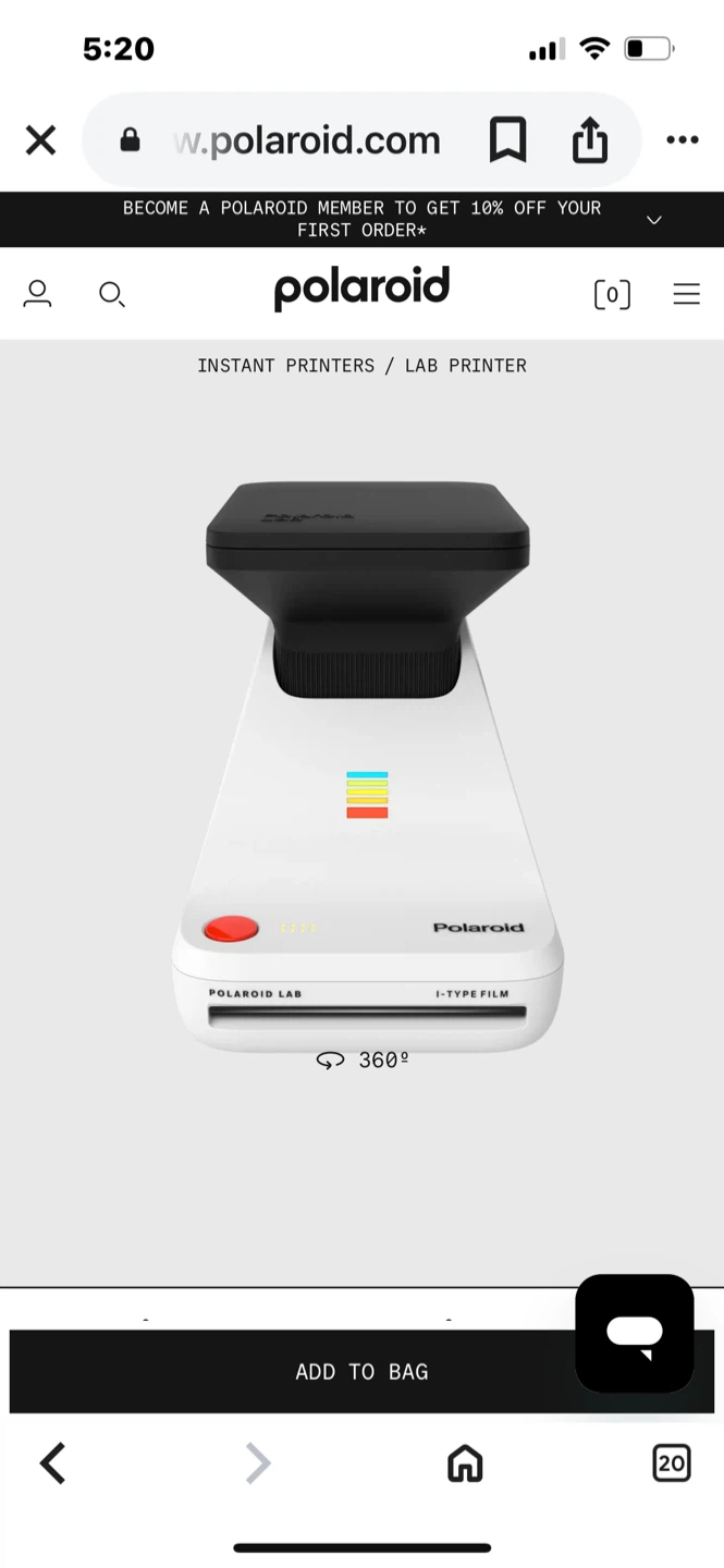 Polaroid Lab Instant Photo Printer - photo 5