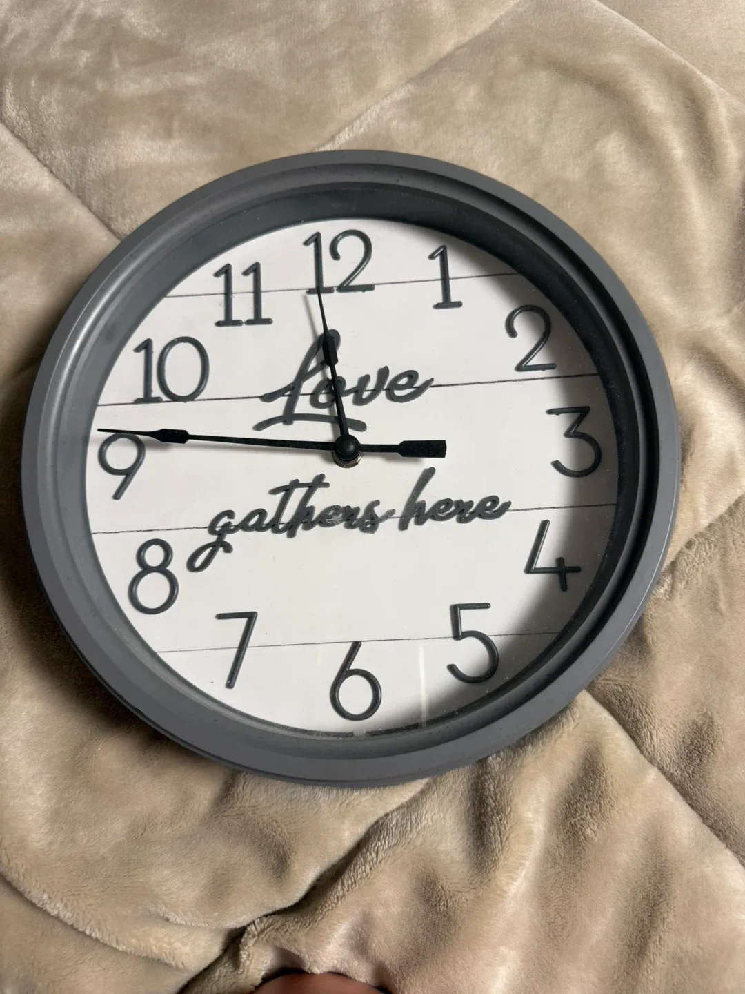 Wall Clock - Love Gathers Here