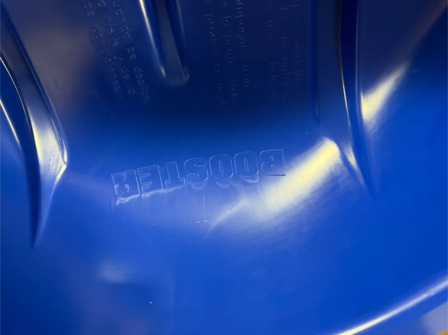 Blue Plastic Sled - Booster image indicator(4)