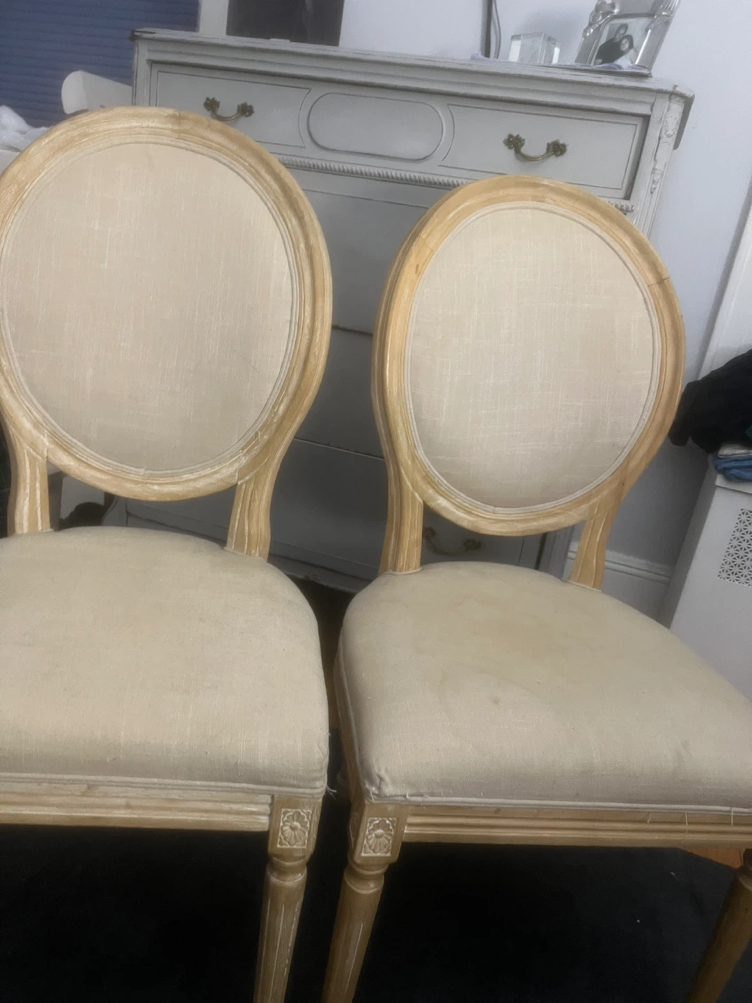 Pair of Antique Style Dining Chairs