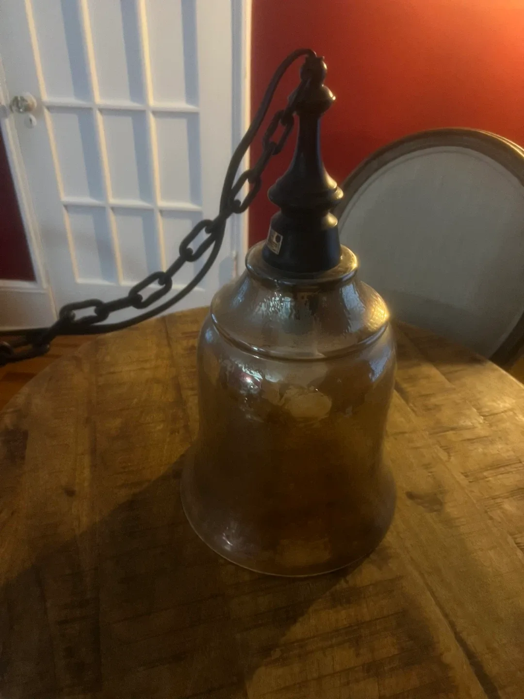 Hanging Glass Pendant Light