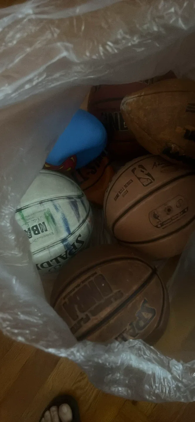 Spalding NBA Game Basketballs
