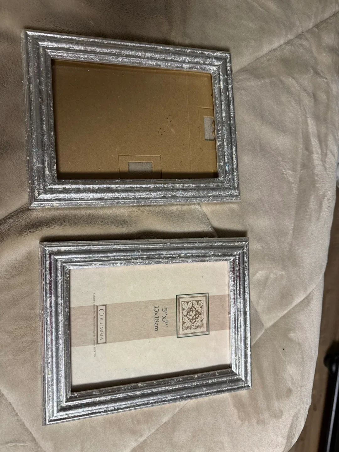 Columbia Silver Picture Frame 5"x7"