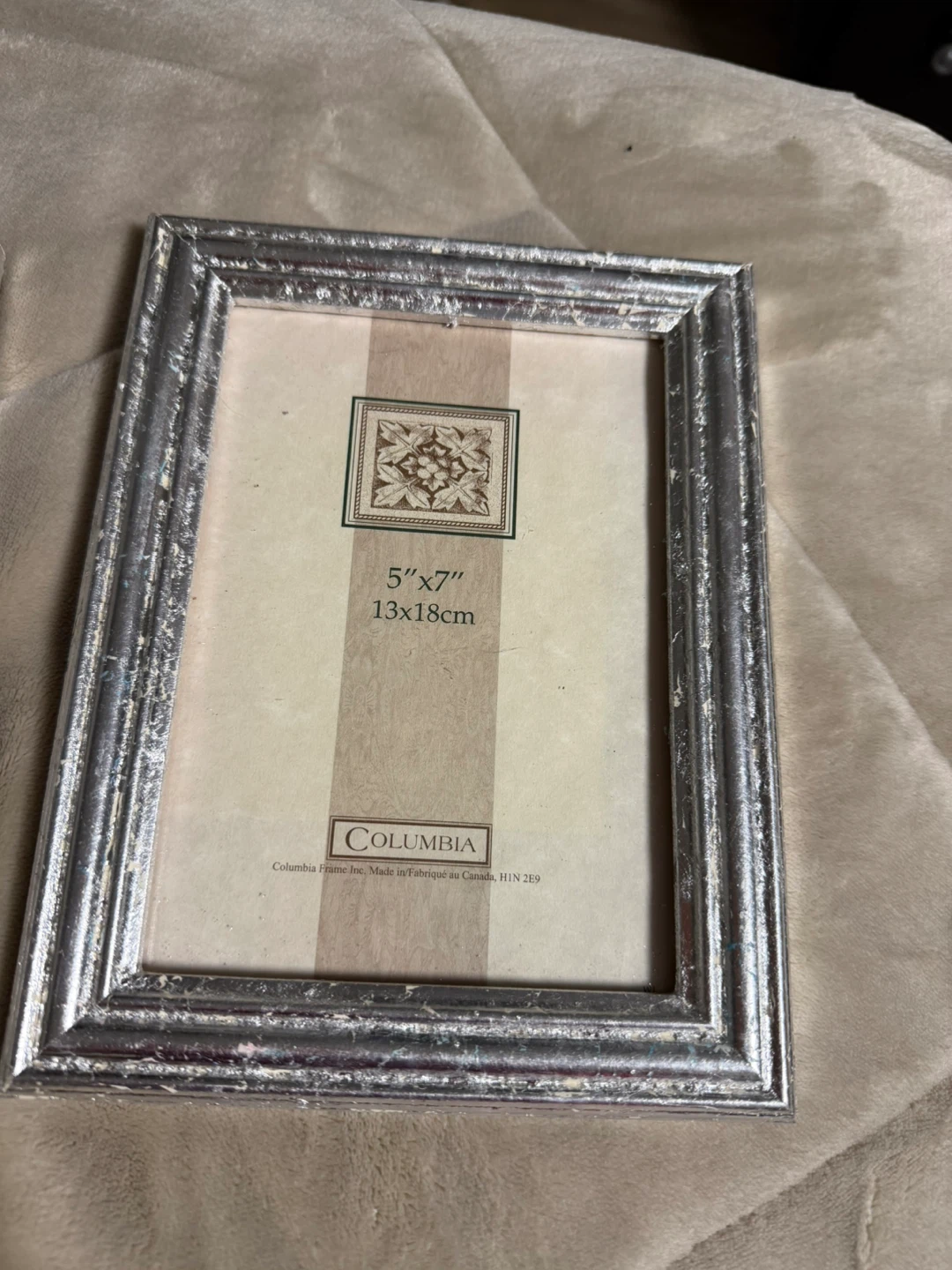 Columbia Silver Picture Frame 5"x7" - photo 2