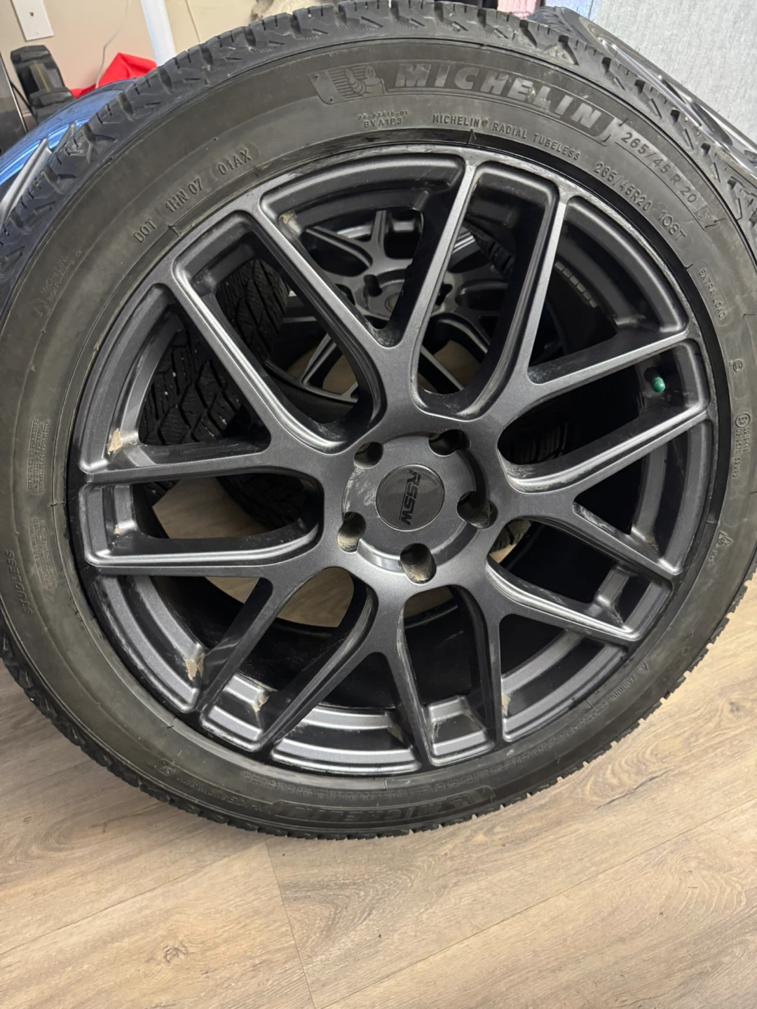 Set of 4 MSW Wheels with Michelin Tires 265/45R20 - photo 5
