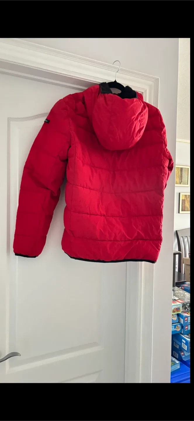 Calvin Klein Red Puffer Jacket image indicator(3)