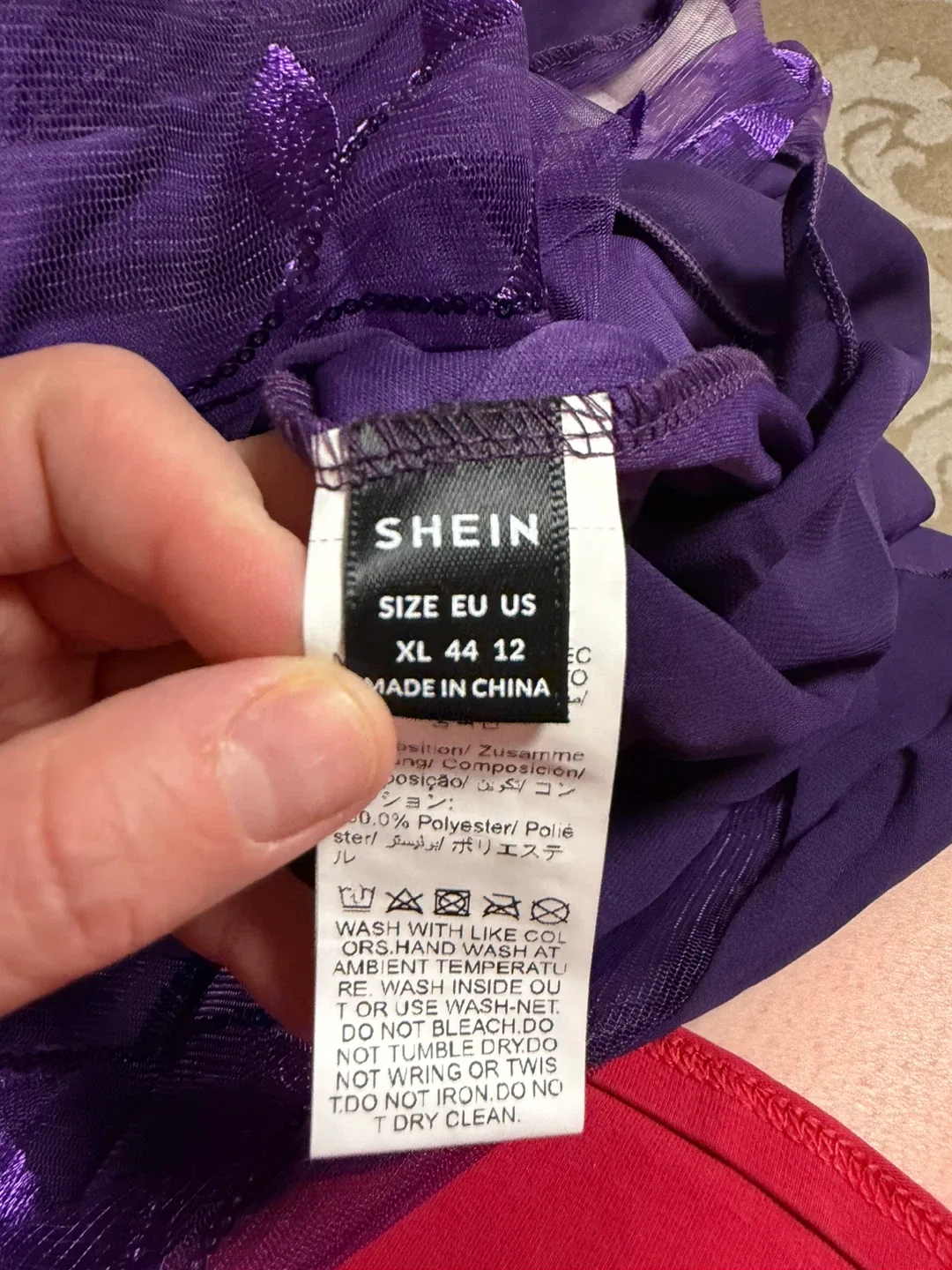 Purple Evening Gown image indicator(6)