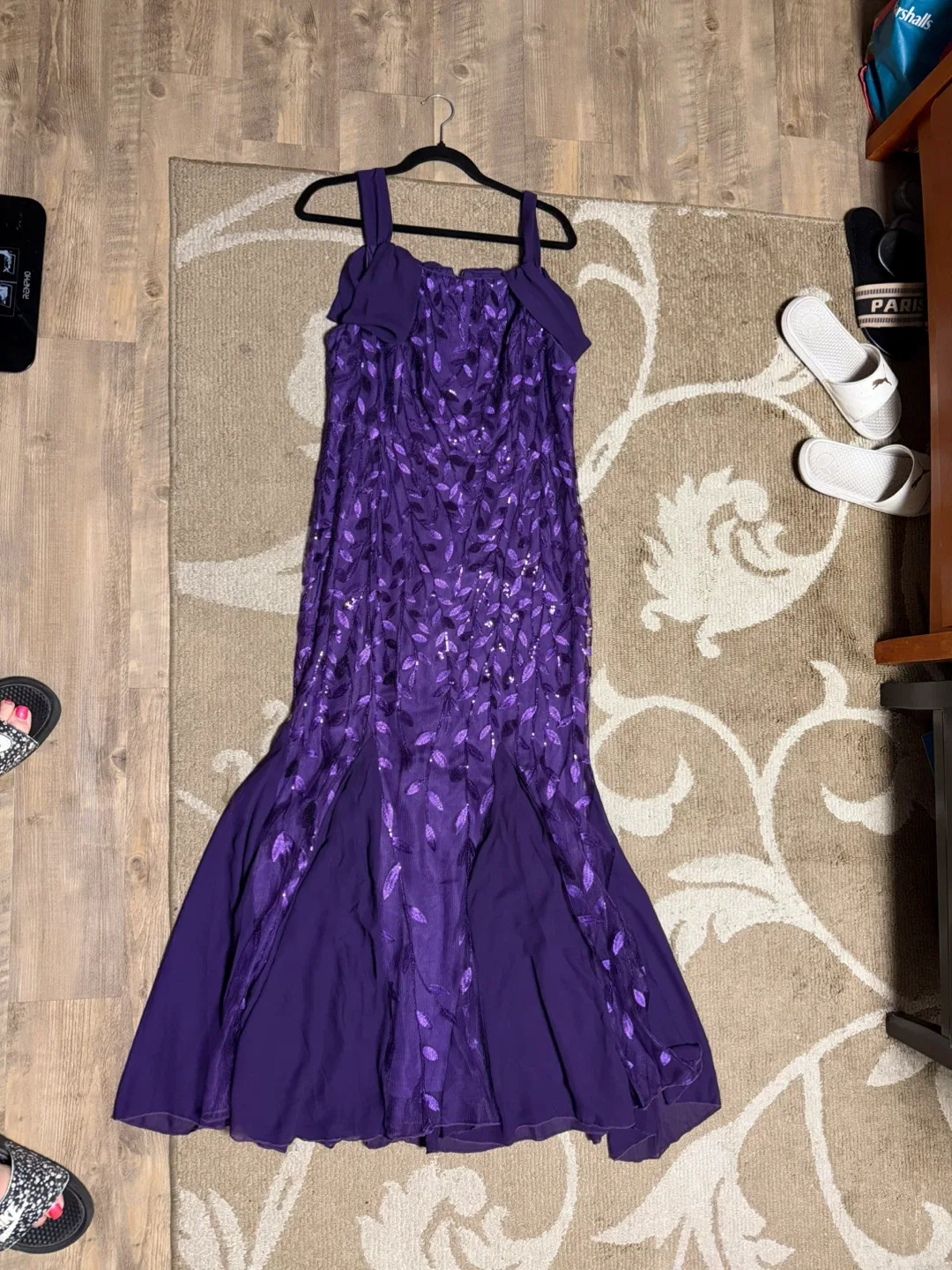 Purple Evening Gown image indicator(2)