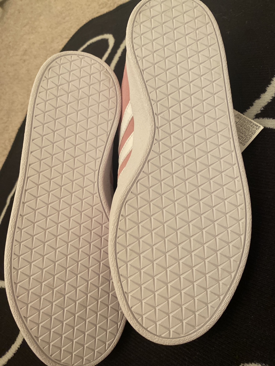 New Adidas VL Court 2.0 K Pink Sneakers - photo 3