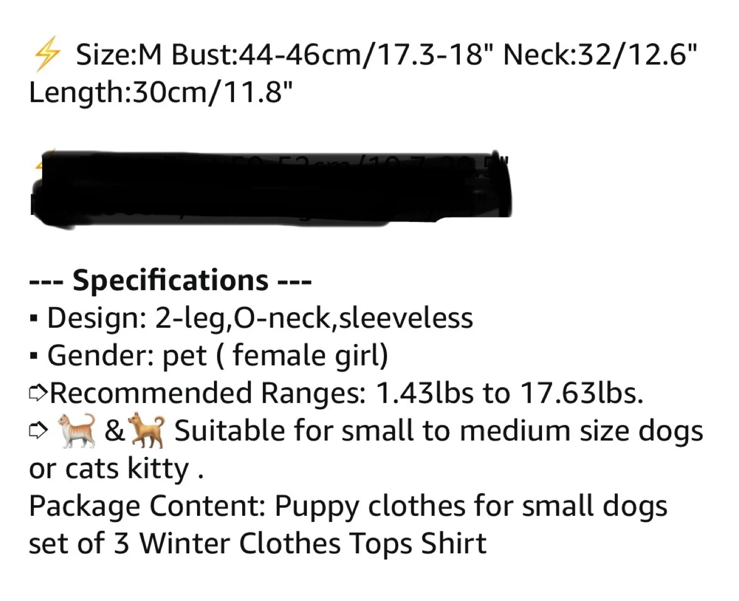 Puppy Clothes Set of 3, Size M $5 each image indicator(3)