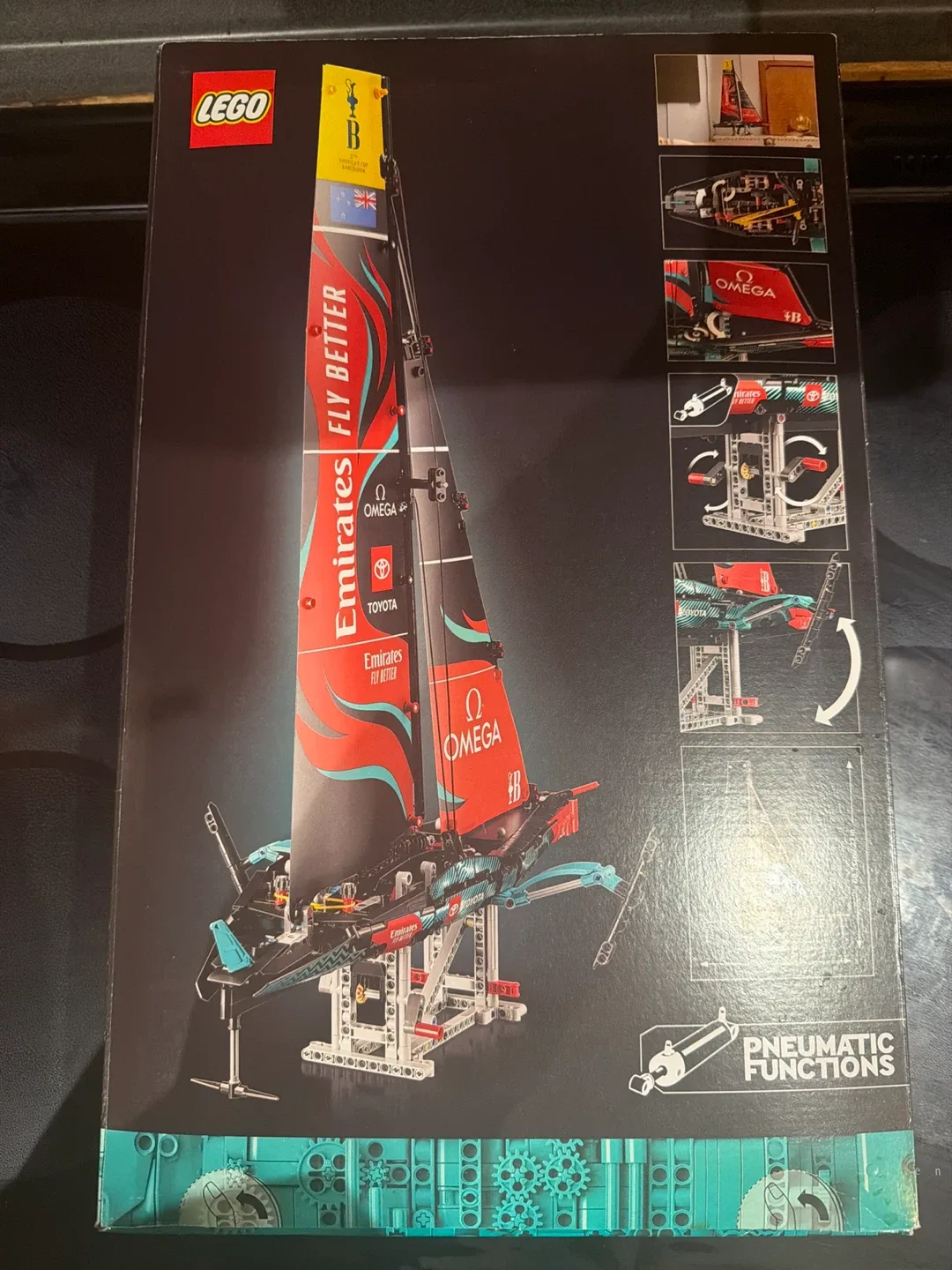 LEGO Technic Emirates Team New Zealand AC75 Yacht 42174 image indicator(3)