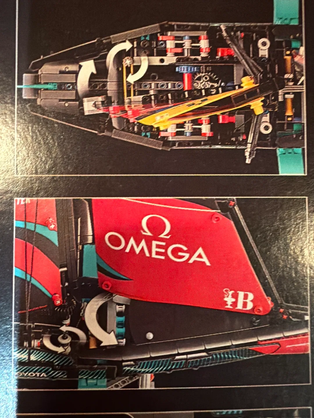 LEGO Technic Emirates Team New Zealand AC75 Yacht 42174 image indicator(10)