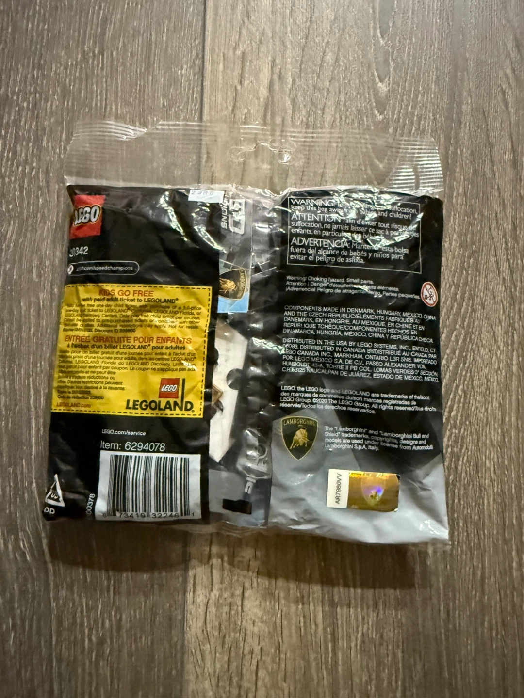 New LEGO Speed Champions Lamborghini Huracán Super Trofeo EVO - photo 2