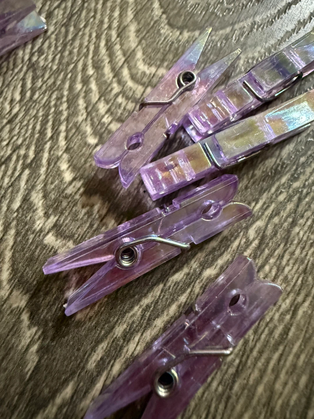 Clothes Pins - Purple & Pink - photo 2