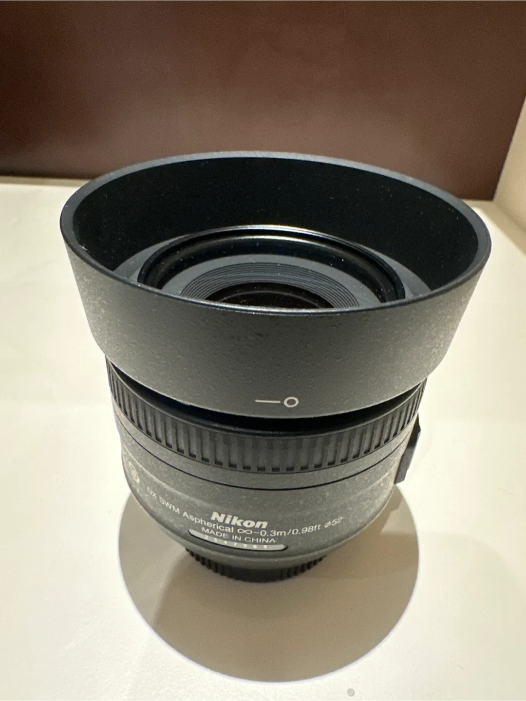 Nikon DX AF-S Nikkor 35mm 1:1.8G Lens image indicator(2)