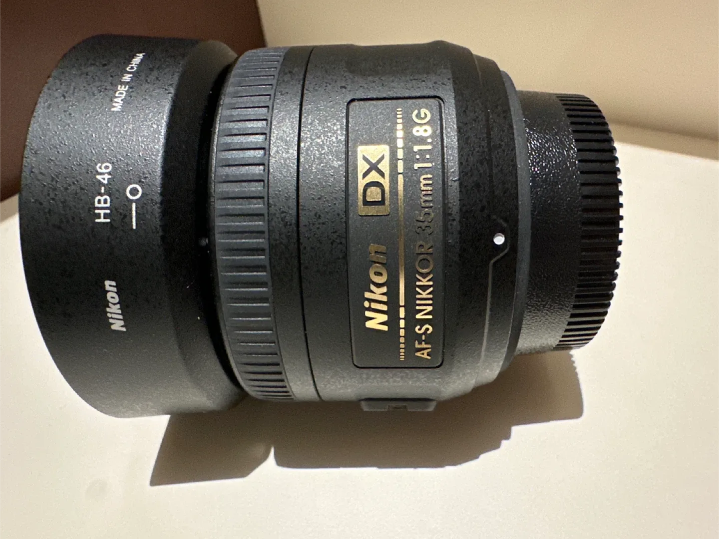 Nikon DX AF-S Nikkor 35mm 1:1.8G Lens