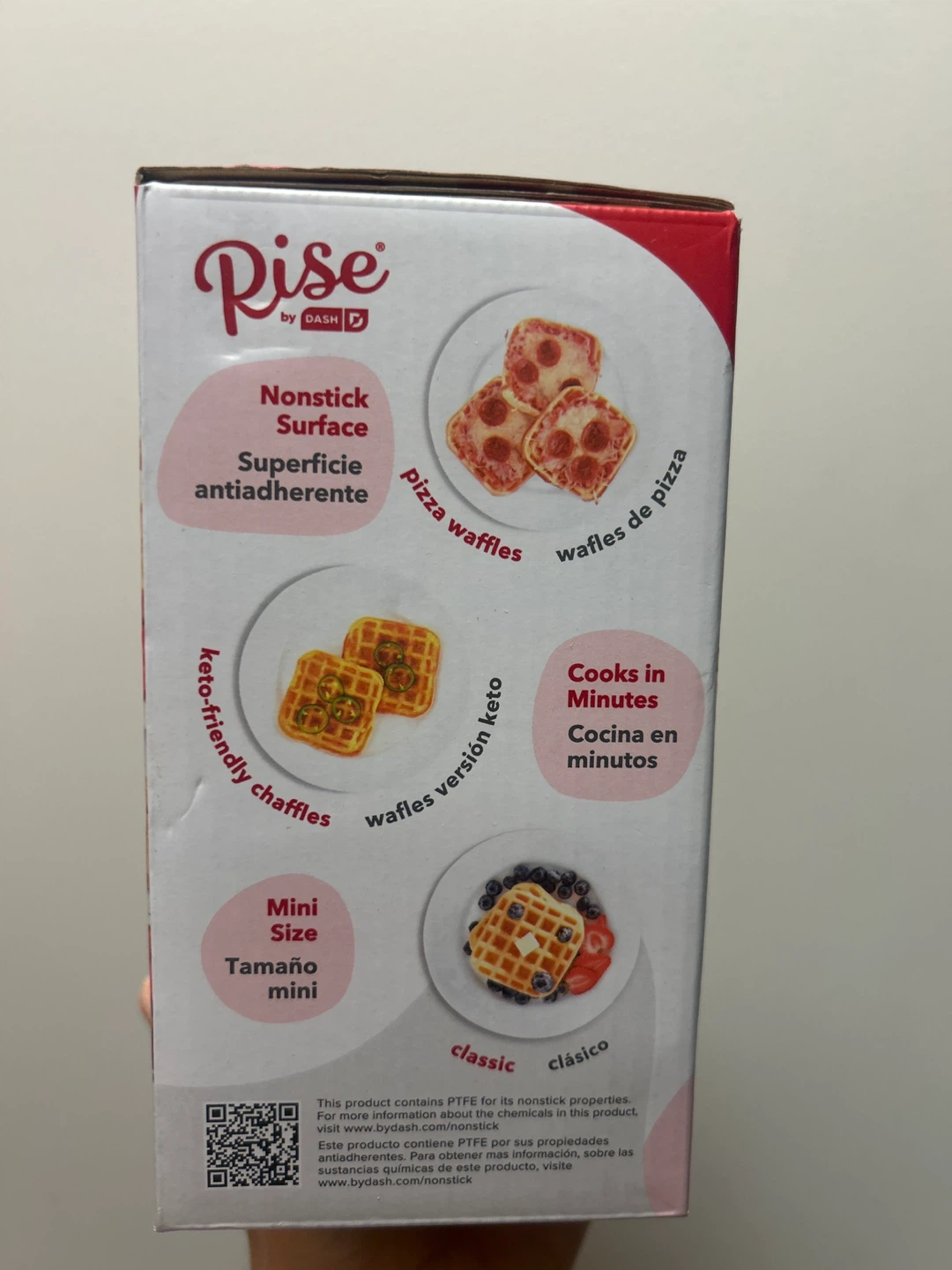 Rise by Dash Mini Waffle Maker - New in Box! - photo 2