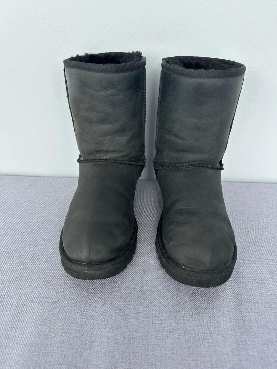 UGG Australia Black Classic Short Boots