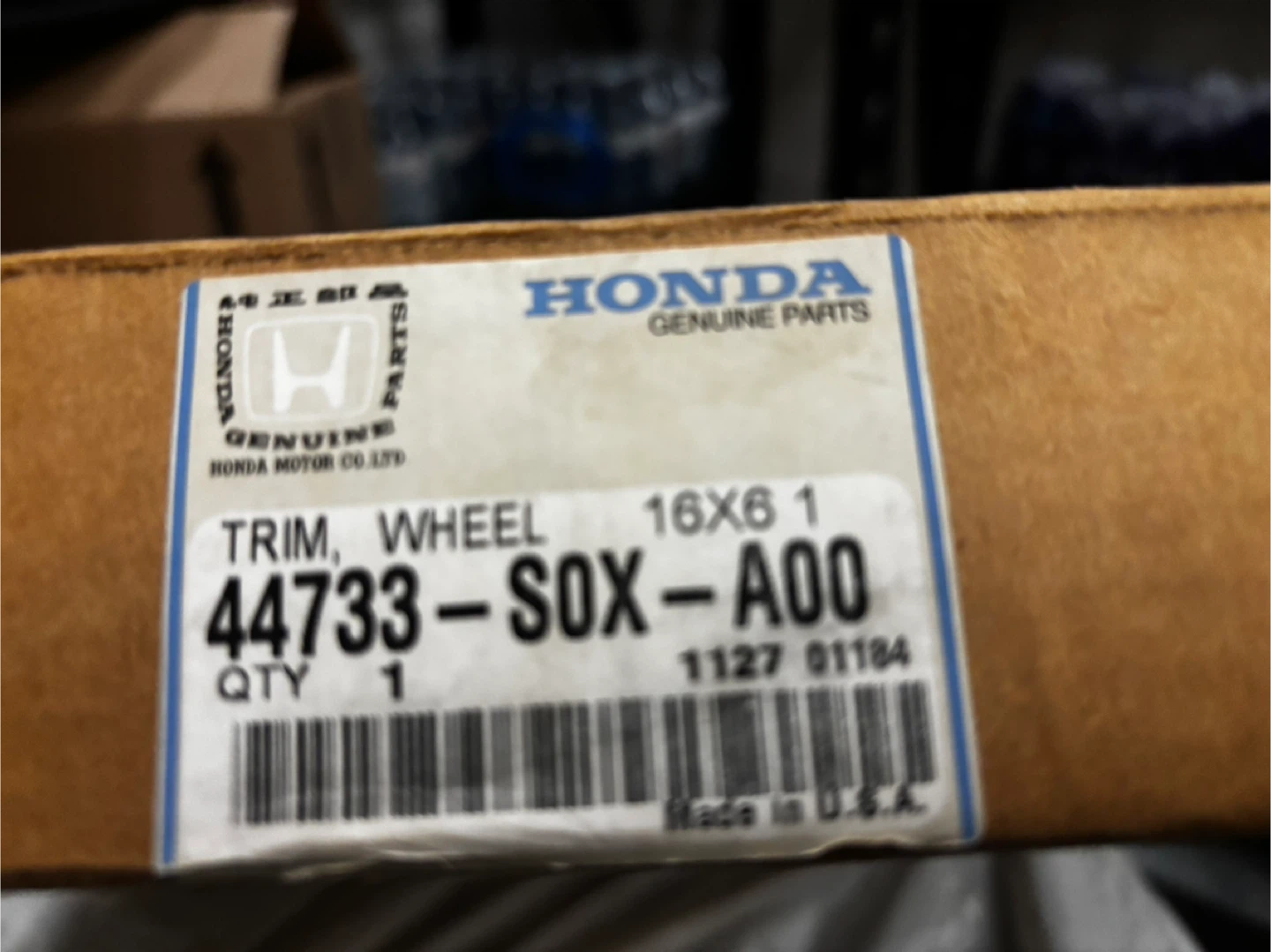 Honda Odyssey - 1999up wheel covers set (5) - photo 3