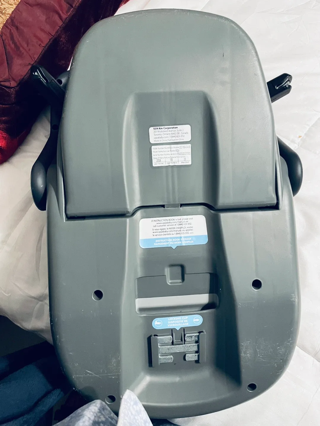 UPPAbaby MESA Infant Car Seat Base image indicator(5)