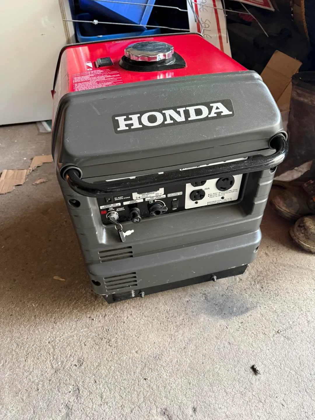 Honda EU3000is Inverter Generator image indicator(2)