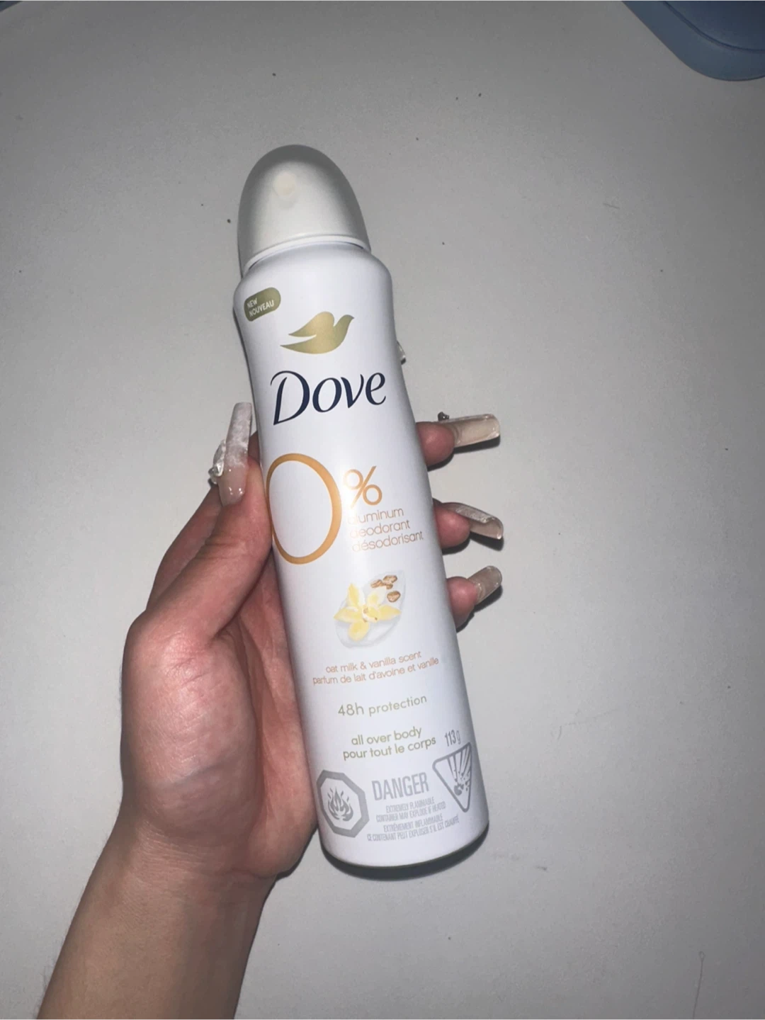 Dove 0% Aluminum Deodorant - Oat Milk & Vanilla
