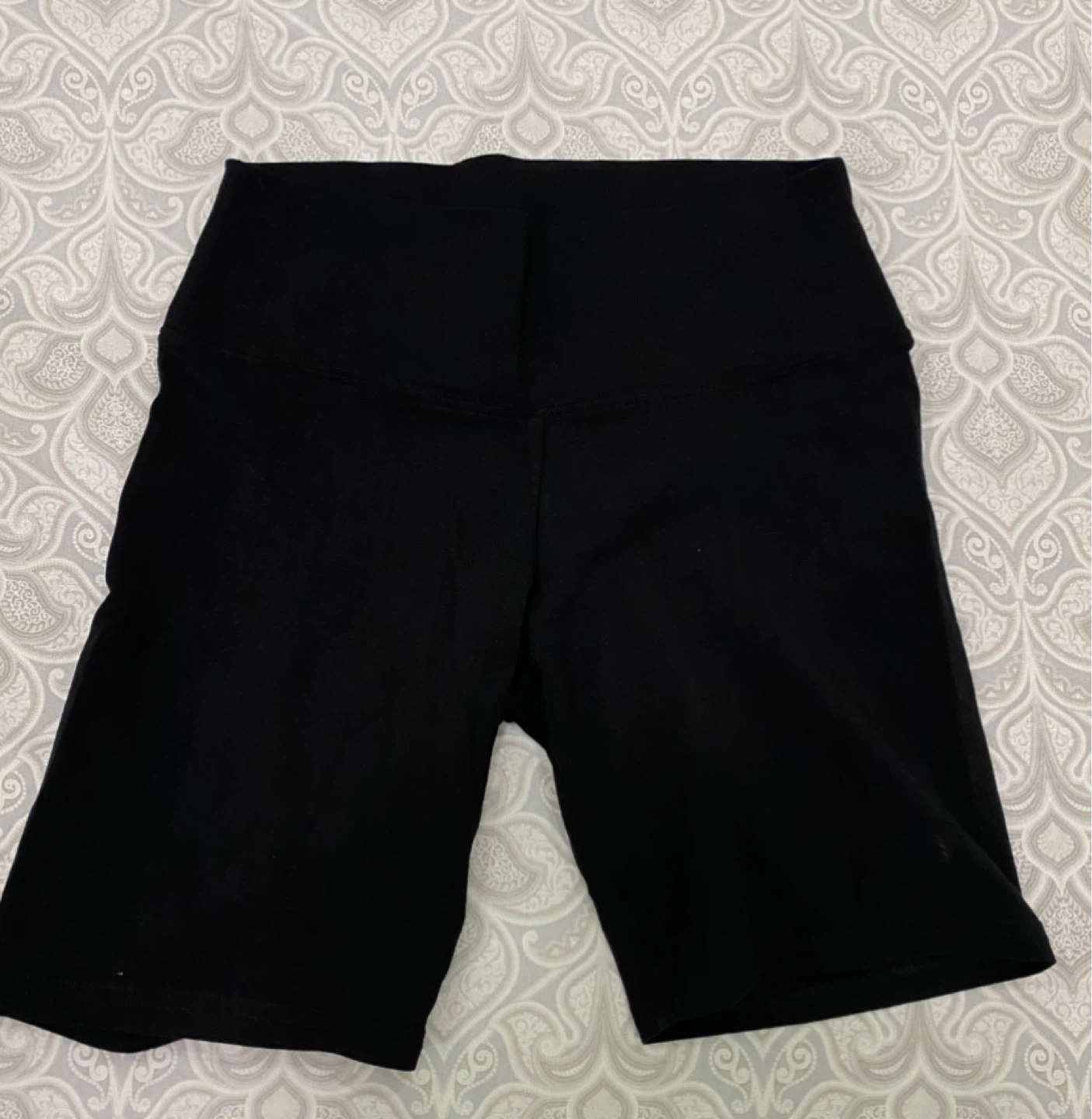 TNA Black Biker Shorts - Size S