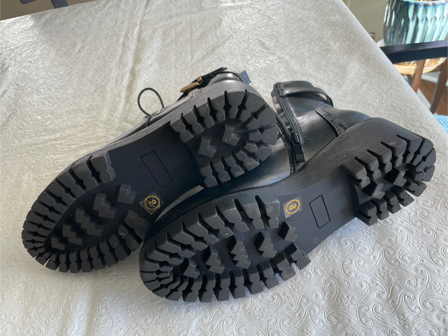 Black Ankle Boots by Centro Point - Size 8 image indicator(4)