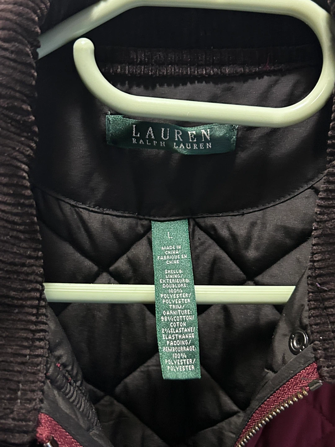 Ralph Lauren Quilted Jacket - Size L - photo 3