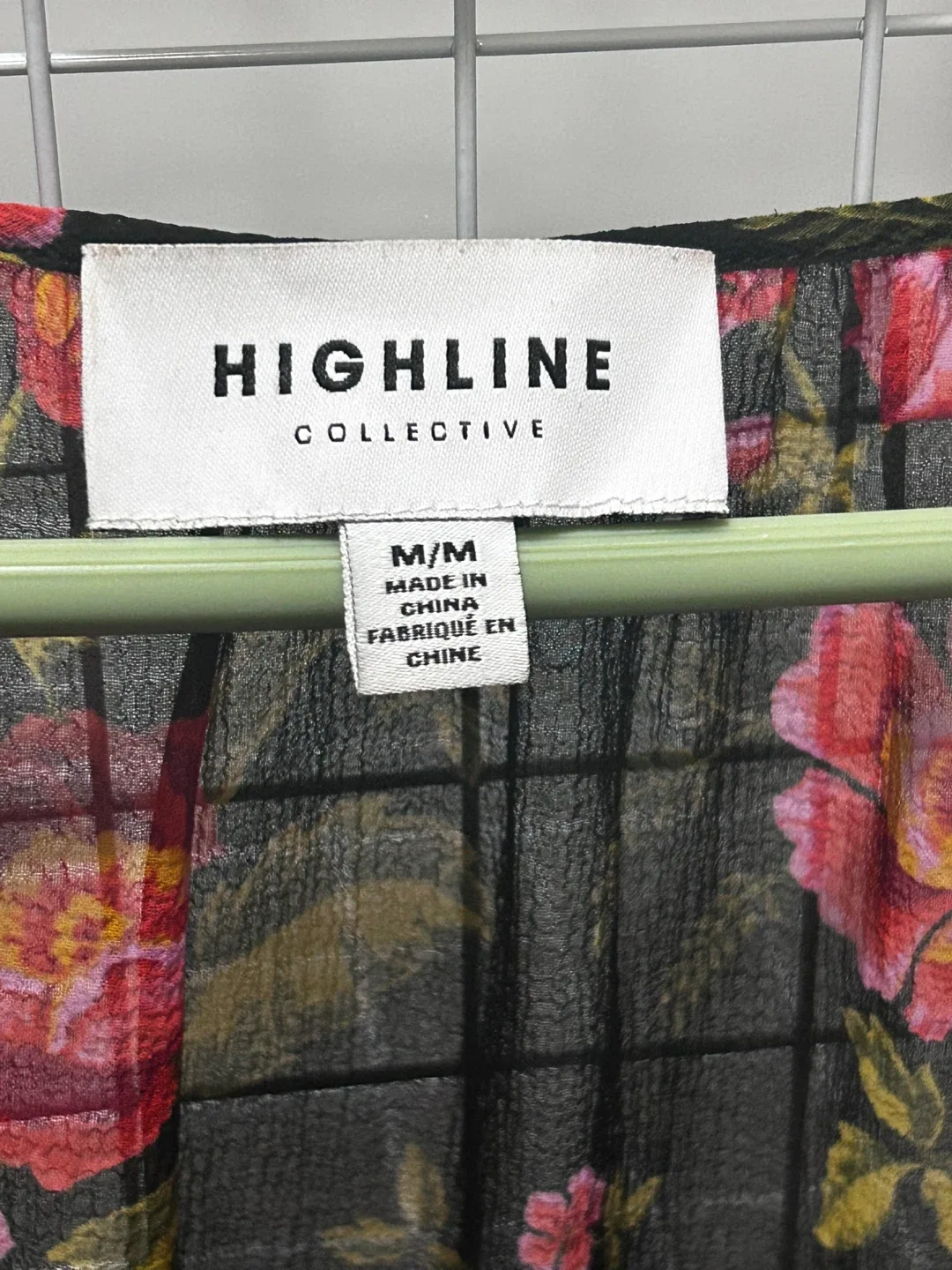 Highline Collective Floral Blouse - Size M image indicator(4)