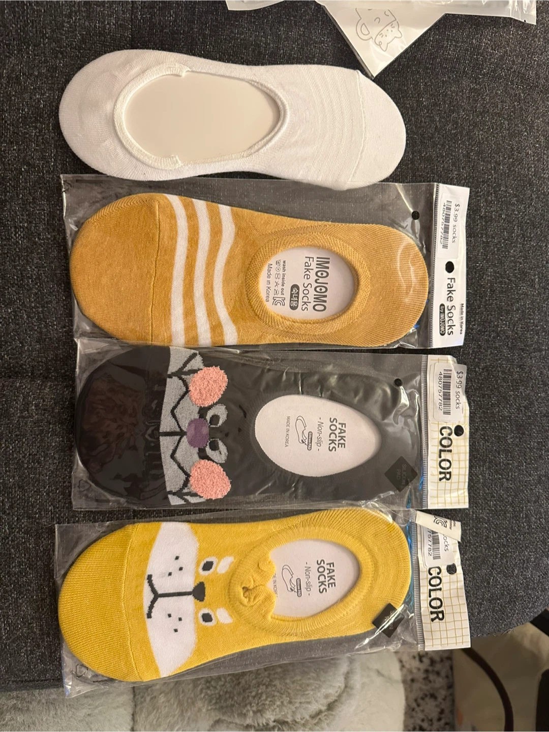 IMOJOMO Fake Socks - New