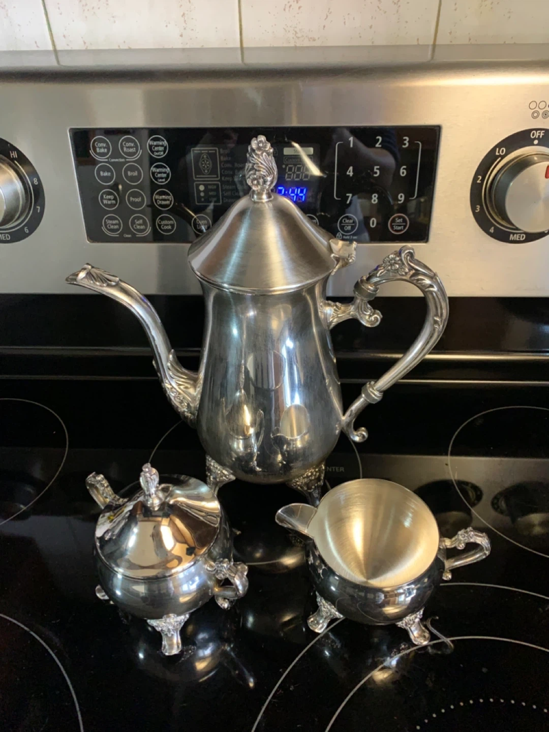 Elegance Silverplated Coffee Set - photo 2
