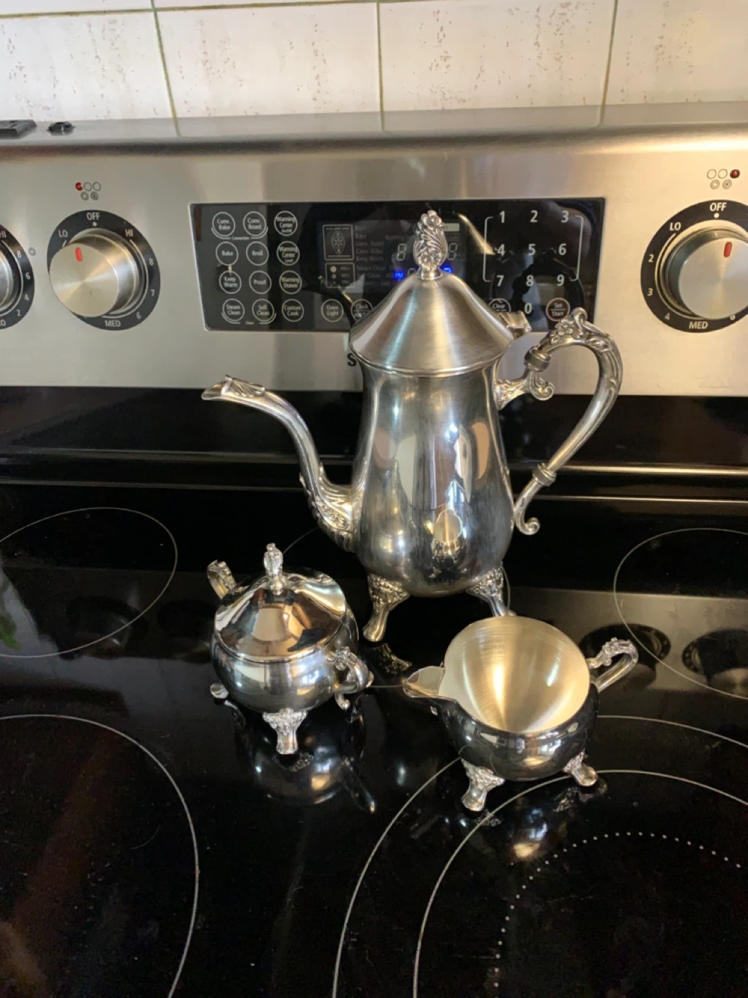 Elegance Silverplated Coffee Set - photo 3